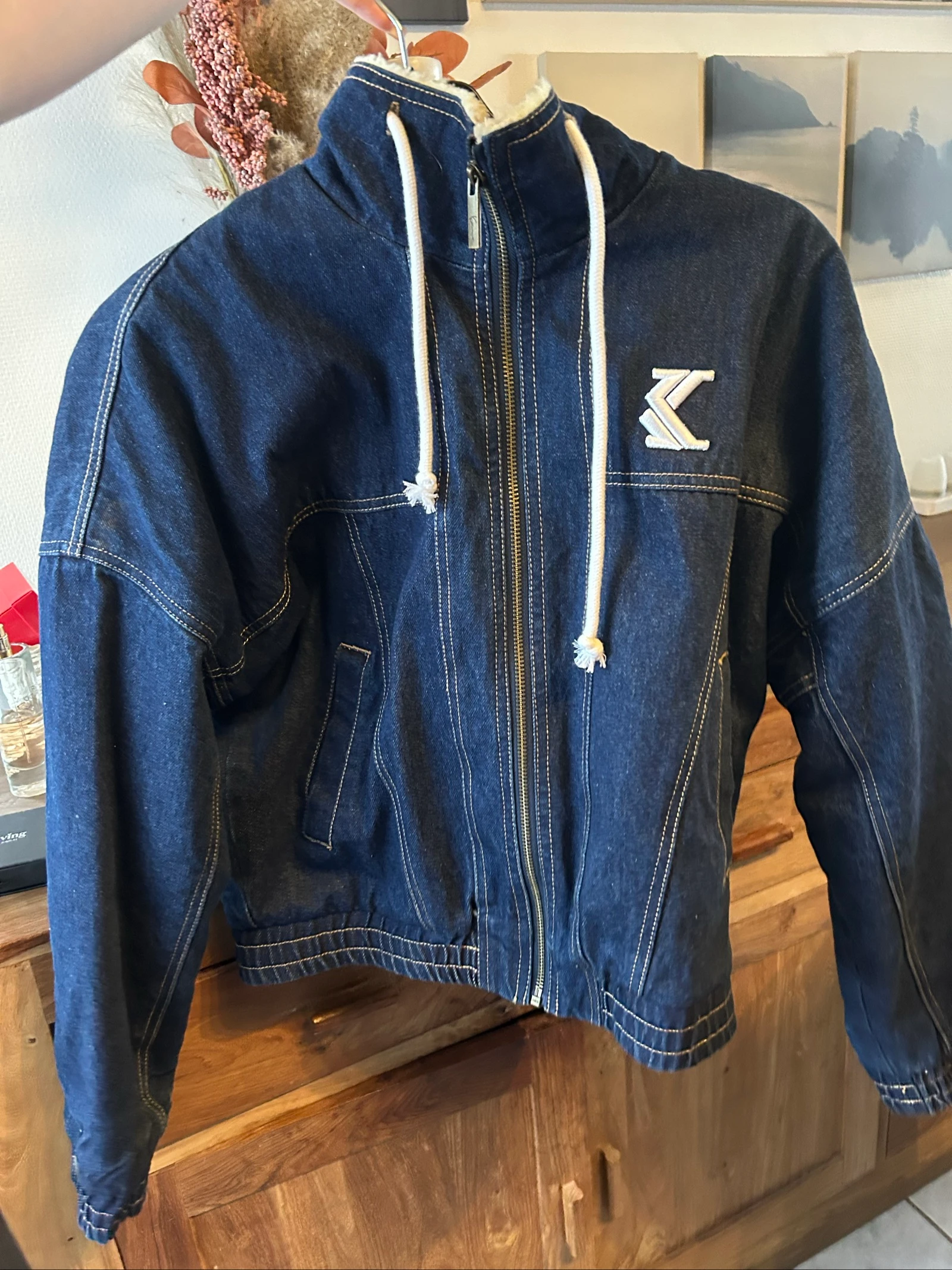 Karl Kani jeans winterjas